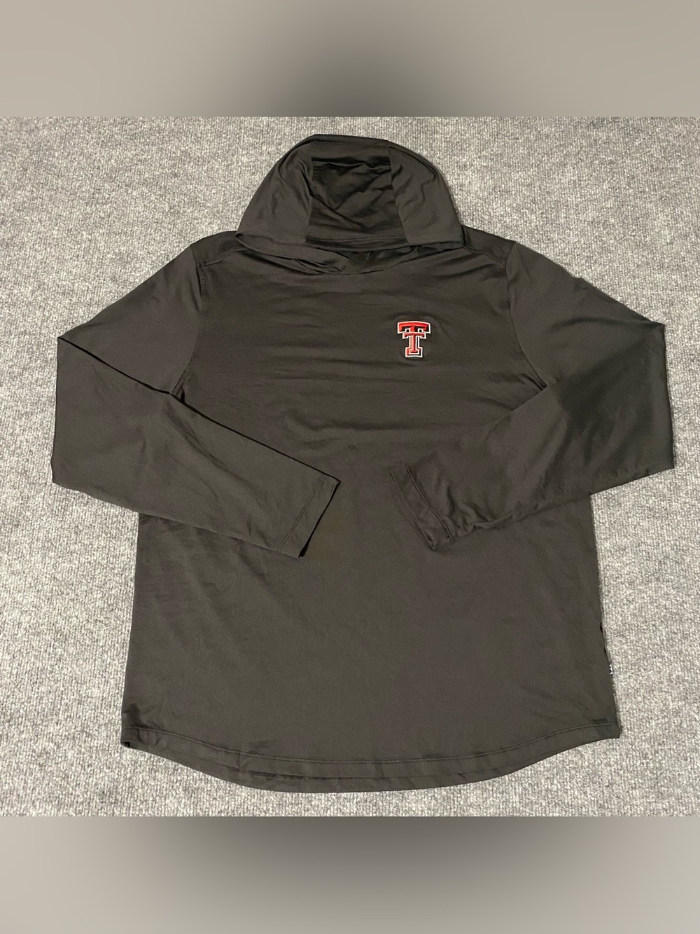 Texas Tech Red Raiders Cutter & Buck Coastline Hooded Shirt Mens Large NWOT
